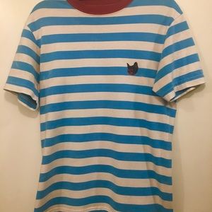GOLF WANG kill cat striped tee